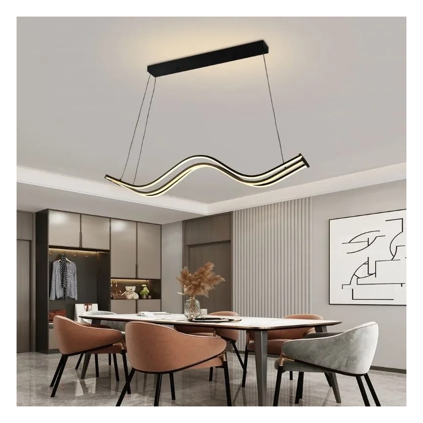 LED dimbar taklampa LED/70W/230V 3000-6500K + fjärrkontroll