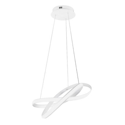LED Dimbar taklampa LED/70W/230V 3000-6500K Ø 55 cm vit + fjärrkontroll