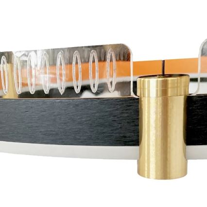 LED dimbar taklampa LED/80W/230V 3000-6500K Ø 60 cm + fjärrkontroll