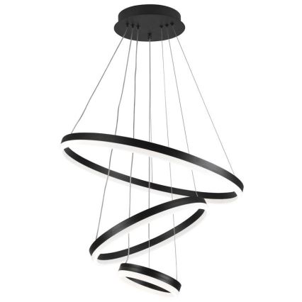 LED Dimbar taklampa LED/85W/230V 3000-6500K Ø 60 cm + fjärrkontroll