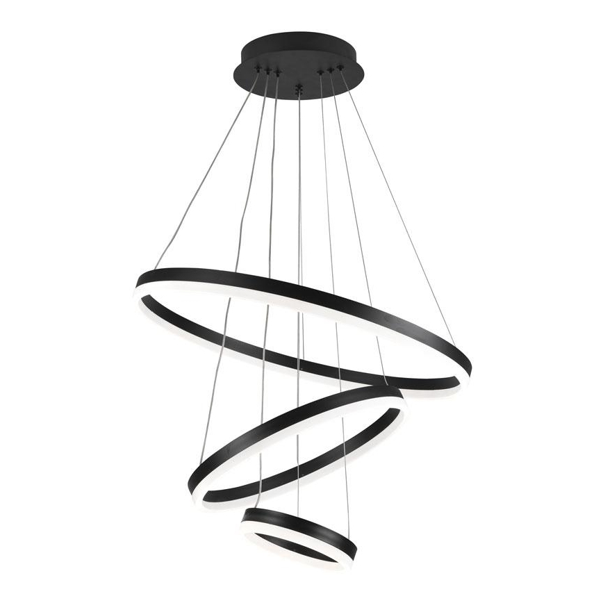 LED Dimbar taklampa LED/85W/230V 3000-6500K Ø 60 cm + fjärrkontroll