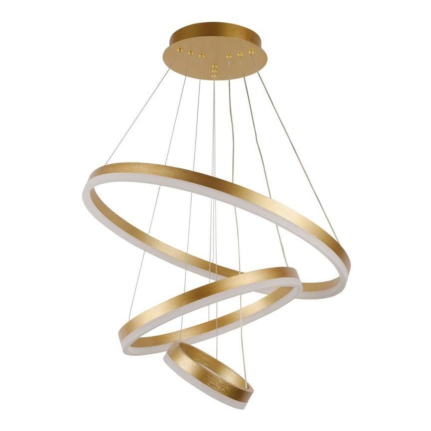 LED Dimbar taklampa LED/85W/230V 3000-6500K Ø 60 cm + fjärrkontroll