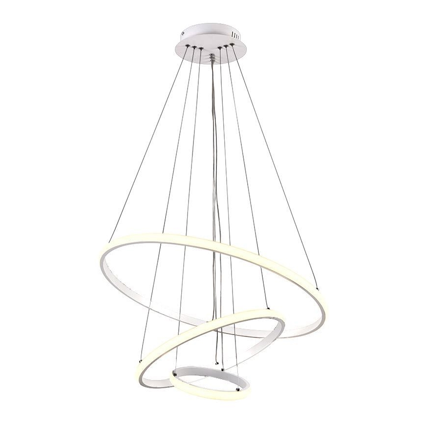 LED dimbar taklampa LED/90W/230V 3000-6500K Ø 60 cm + fjärrkontroll