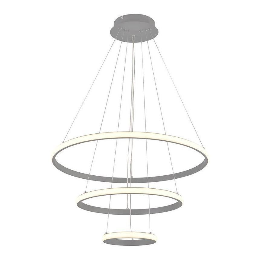 LED dimbar taklampa LED/90W/230V 3000-6500K Ø 60 cm + fjärrkontroll