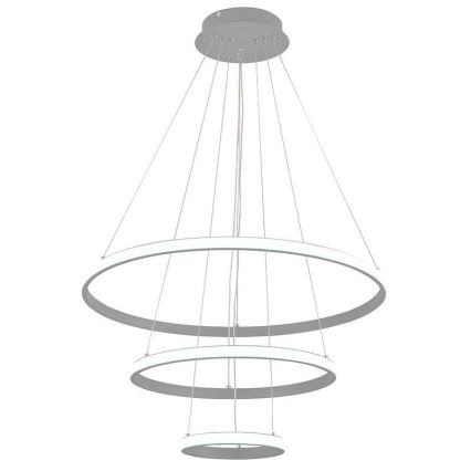 LED dimbar taklampa LED/90W/230V 3000-6500K Ø 60 cm + fjärrkontroll