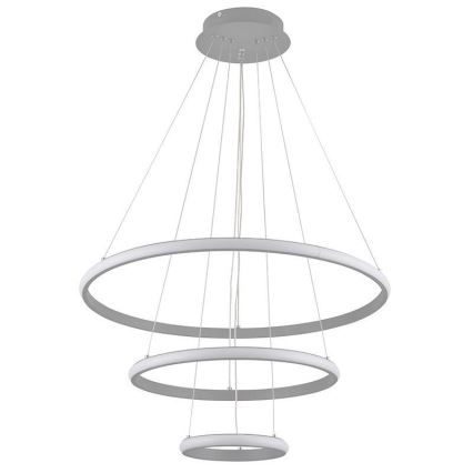 LED dimbar taklampa LED/90W/230V 3000-6500K Ø 60 cm + fjärrkontroll