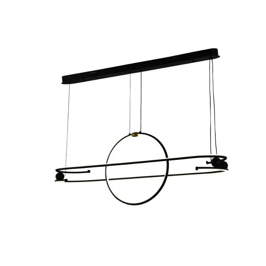 LED Dimbart taklampa LED/95W/230V 3000-6500K + fjärrkontroll