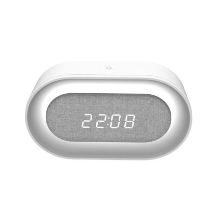 LED Dimbart nattlampa med väckarklocka KAJA LED/1,3W/5V 3000K