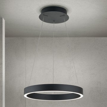 LED dimbar pendel på kabel KOLK LED/40W/230V 2700/3000/4000K pr. 40 cm svart