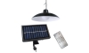 LED Dimbar pendelampa med solceller och skymningsensor LED/6W/3,7V 800 mAh IP44 + fjärrkontroll