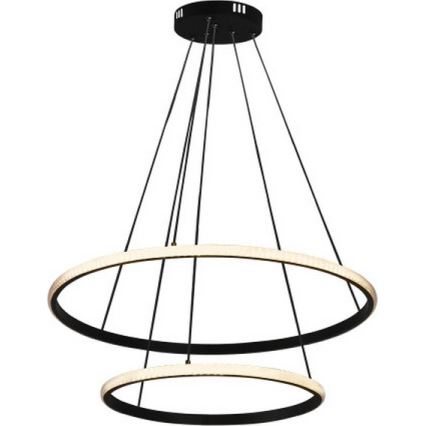 LED-dimbar pendellampa på vajer LED/55W/230V 3000-6500K Ø 60 cm + fjärrkontroll