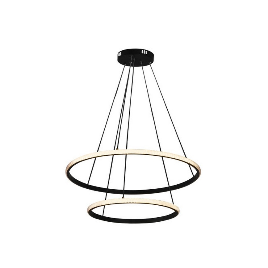 LED-dimbar pendellampa på vajer LED/55W/230V 3000-6500K Ø 60 cm + fjärrkontroll