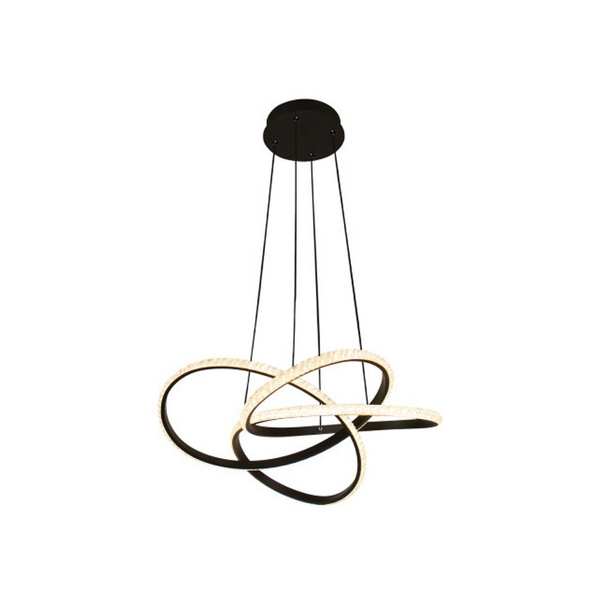 Dimbar LED-pendel på vajer LED/95W/230V 3000-6500K Ø 57 cm + fjärrkontroll