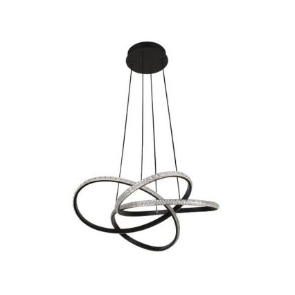 Dimbar LED-pendel på vajer LED/95W/230V 3000-6500K Ø 57 cm + fjärrkontroll