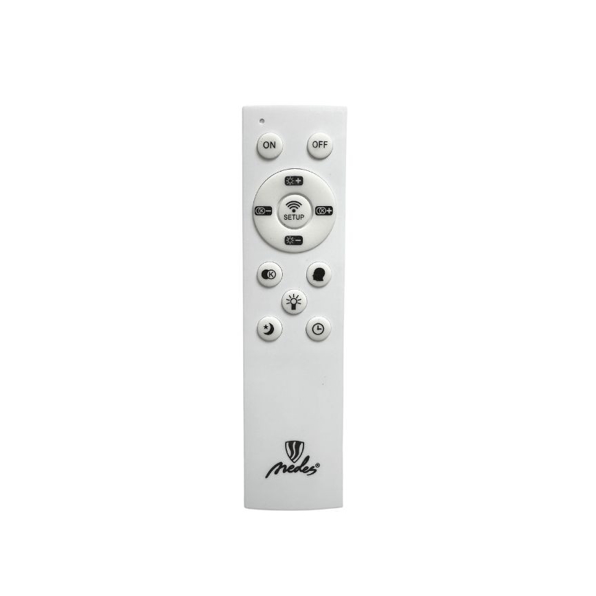 Dimbar LED-pendel på vajer LED/95W/230V 3000-6500K Ø 57 cm + fjärrkontroll