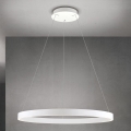 LED dimbar pendellampa på kabel KOLK LED/80W/230V 2700/3000/4000K Ø 80 cm vit