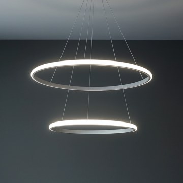 LED-dimbar pendellampa på kabel LED/55W/230V 3000-6500K diam. 60 cm + fjärrkontroll