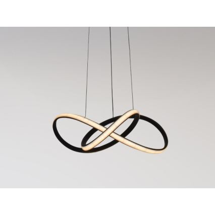 Dimmbar LED-pendellampa på vajer LED/65W/230V 3000-6500K Ø49 cm + fjärrkontroll