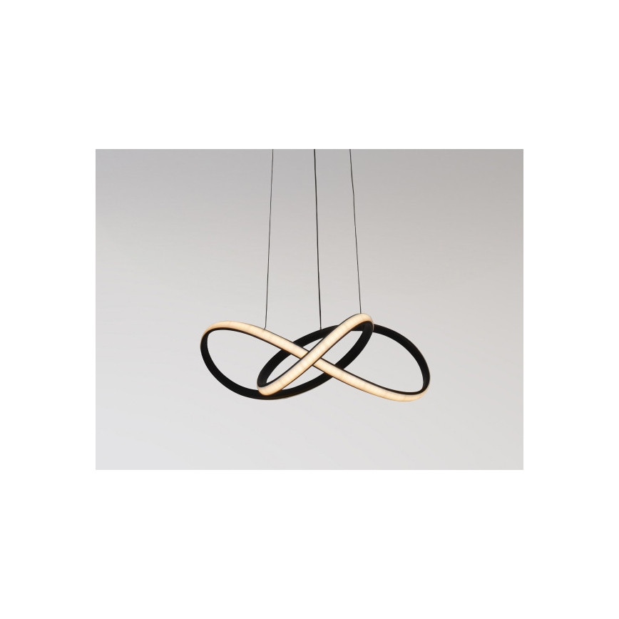 Dimmbar LED-pendellampa på vajer LED/65W/230V 3000-6500K Ø49 cm + fjärrkontroll