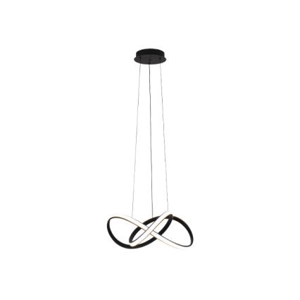Dimmbar LED-pendellampa på vajer LED/65W/230V 3000-6500K Ø49 cm + fjärrkontroll
