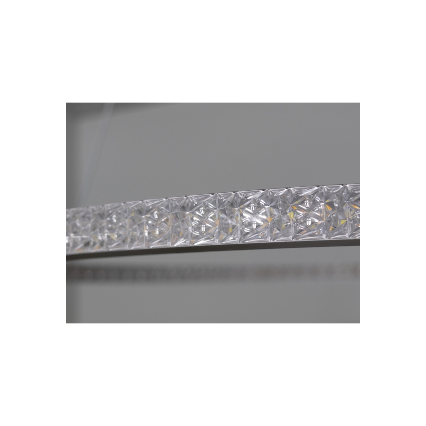 LED-dimbar pendel på vajer LED/90W/230V 3000-6500K Ø 60 cm + fjärrkontroll