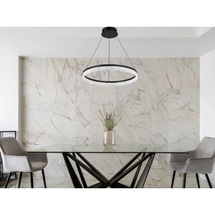 LED dimbar pendellampa ALIANZ LED/60W/230V 3000–6000K Ø 80 cm + fjärrkontroll