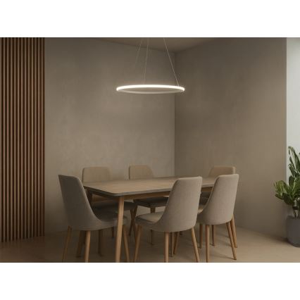 Dimbar LED-pendel på kabel LED/32W/230V 3000–6500K Ø 60 cm + fjärrkontroll
