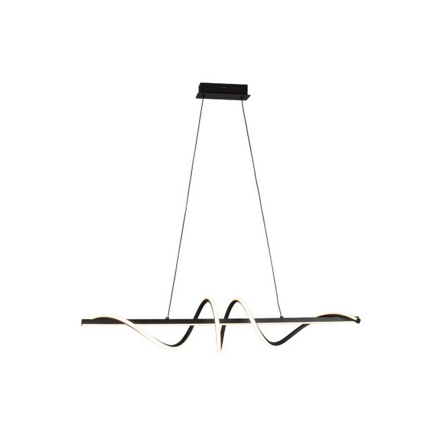 LED dimbar pendellampa på vajer LED/50W/230V 3000-6500K 100 cm + fjärrkontroll