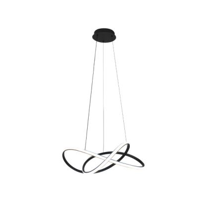 Dimbar LED-pendel på vajer LED/85W/230V 3000–6500K Ø60 cm + fjärrkontroll