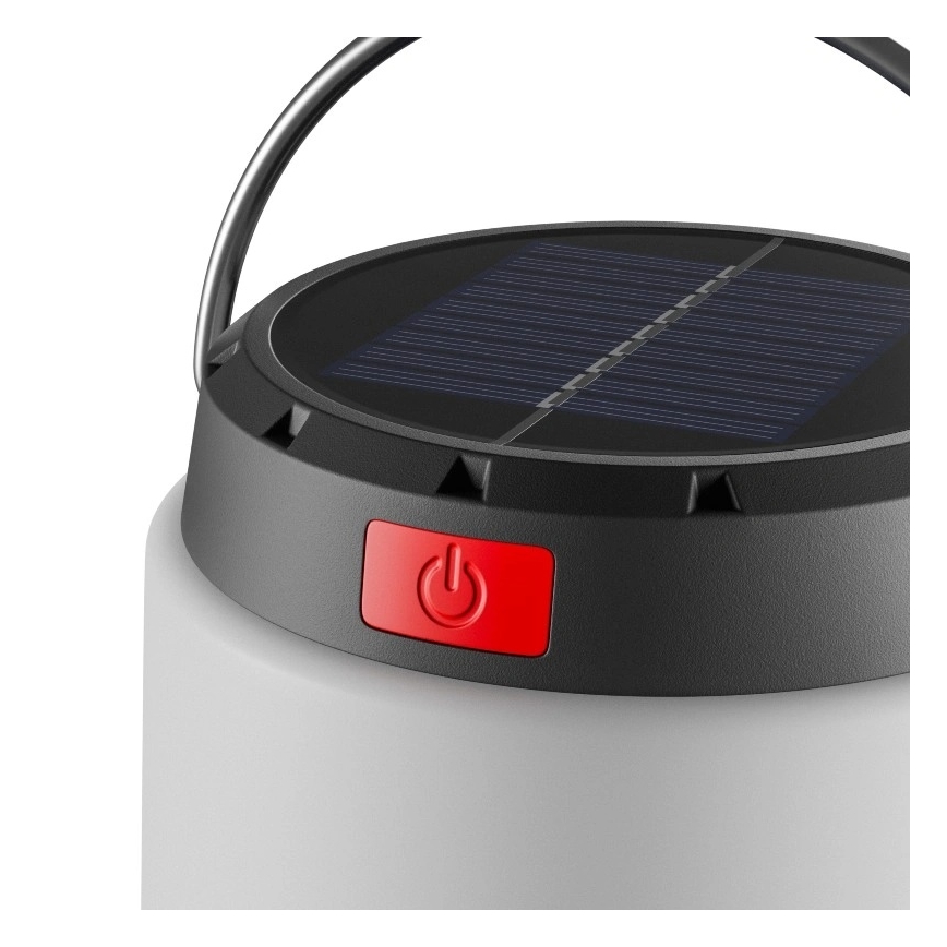 LED-dimbar portabel solcellsuppladdningslampa LUMINA TUBO LED/5V 800 mAh