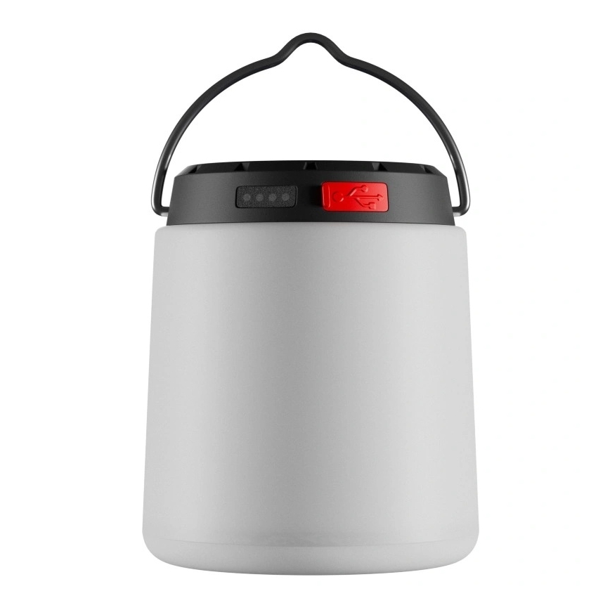 LED-dimbar portabel solcellsuppladdningslampa LUMINA TUBO LED/5V 800 mAh