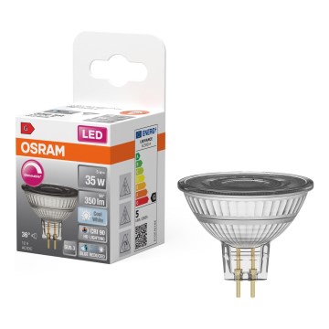 LED-dimbar reflektorlampa MR16 GU5,3/5W/12V 4000K 36° CRI 90 - Osram
