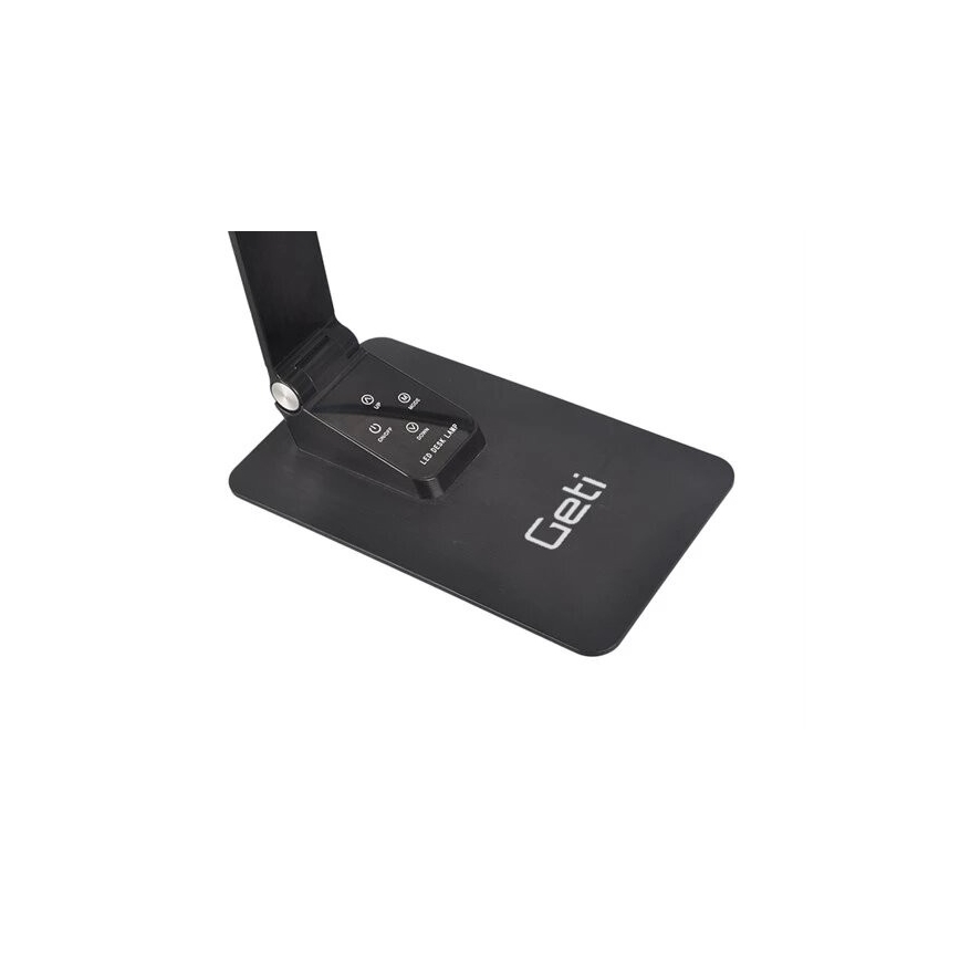 LED Dimbara skrivbordslampa med USB LED/7W/230V 3000K/4000K/5500K svart