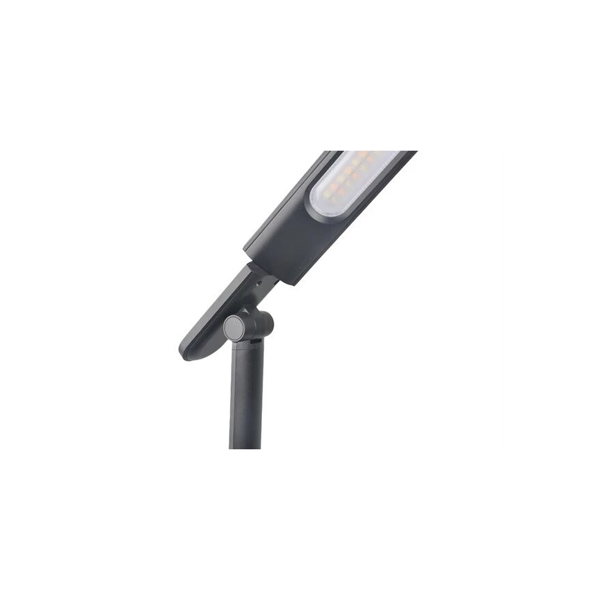 LED Dimbara bordslampa med USB LED/9W/230V 3000K/4000K/5500K svart