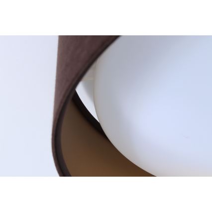 LED Dimbart taklampa SMART GALAXY LED/24W/230V Ø 45 cm 2700-6500K Wi-Fi Tuya brun/guld + fjärrkontroll