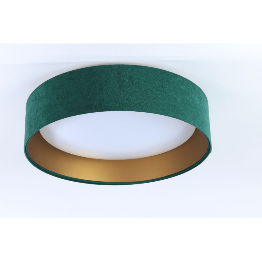 LED Dimbart taklampa SMART GALAXY LED/36W/230V Ø 55 cm 2700-6500K Wi-Fi Tuya grön/guld + fjärrkontroll