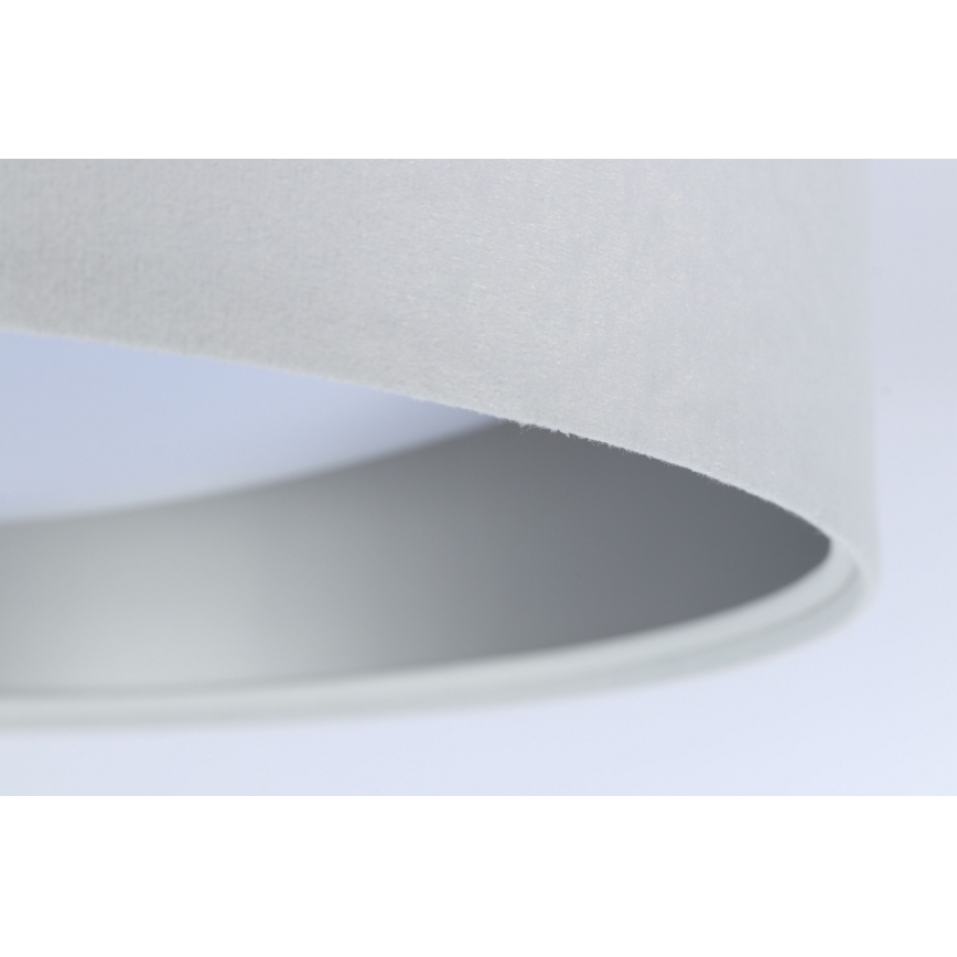 LED Dimbart taklampa SMART GALAXY LED/36W/230V Ø 55 cm 2700-6500K Wi-Fi Tuya vit/silver + fjärrkontroll