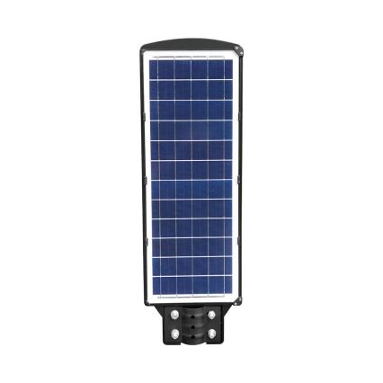 LED dimbar solarlampa för utomhusbruk med rörelse- och skymningssensor LED/12W/3,2V 6000K IP65 10000 mAh svart + fjärrkontroll