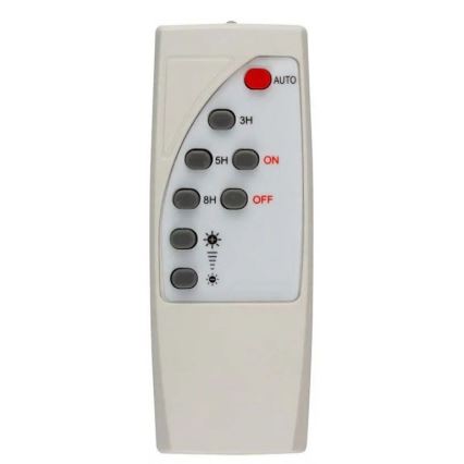 LED Dimbara solarlampa för utomhusbruk SAMSUNG CHIP LED/50W/6,4V 6000K IP65 30000 mAh + fjärrkontroll