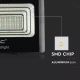 LED Dimbar solcell strålkastare LED/20W/6V 6000K IP65 + Fjärrkontroll