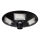 LED dimbar solcellsgatulampa med sensor LED/22W/6V 18000 mAh 6500K IP65 svart + fjärrkontroll