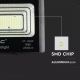 LED Dimbar solcellstrålkastare LED/35W/10V 4000K IP65 + fjärrkontroll
