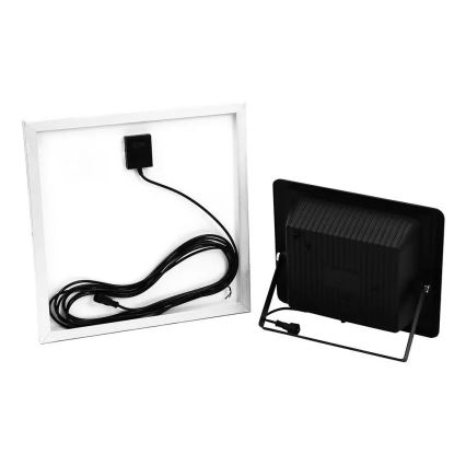 LED Dimbart solreflektor LED/20W/6,4V 4000K IP65 10000 mAh + fjärrkontroll