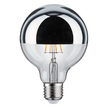 LED dimbar glödlampa med spegelkupol GLOBE E27/6,5W/230V - Paulmann 28673