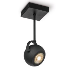 LED Dimbar spotlight NOP 1xGU10/5,8W/230V svart