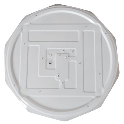 Dimbart LED-takarmatur HEX LED/72W/230V 3000-6000K Ø 50 cm vit + fjärrkontroll