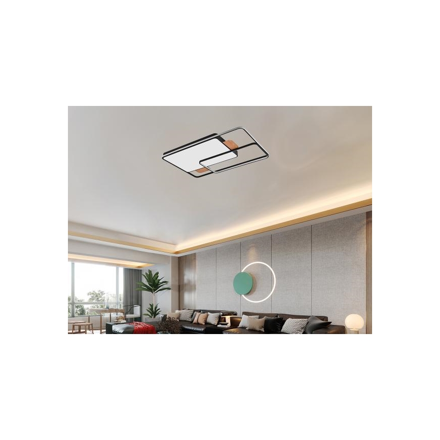 LED Dimbar takarmatur LED/280W/230V 3000-6500K + fjärrkontroll