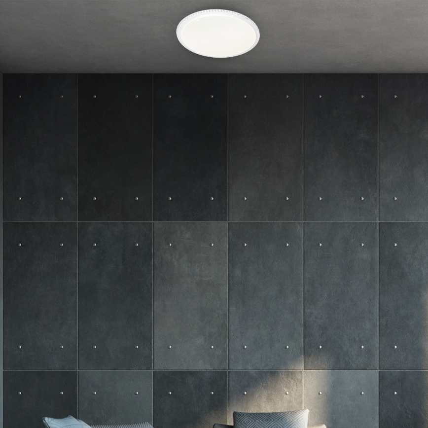 LED Dimbar Takbelysning CRUZ med en Fjärrkontroll  1xLED/66W/230V 3300lm