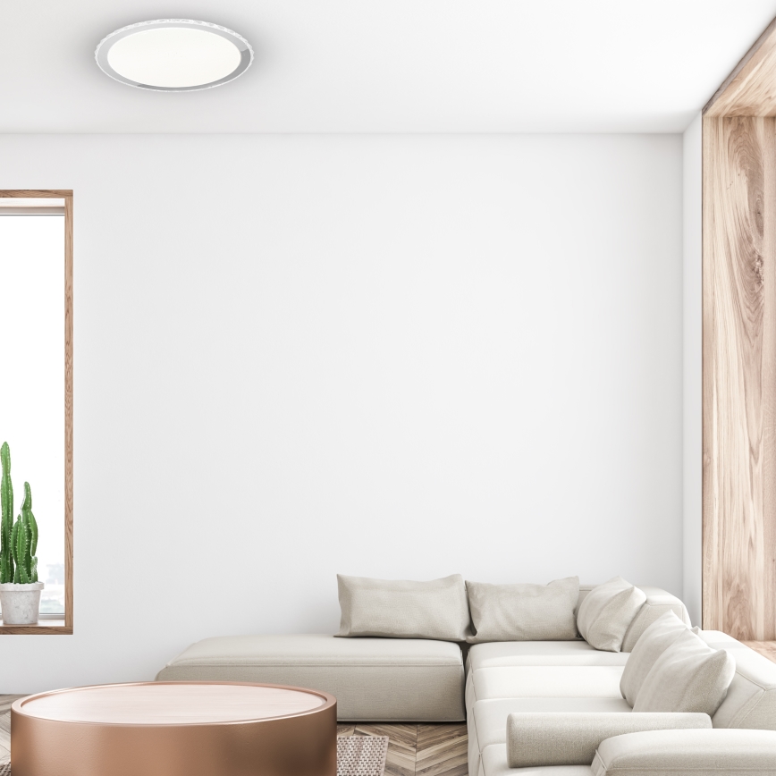 LED Dimbar Takbelysning LAYLA med en Fjärrkontroll  1xLED/66W/230V