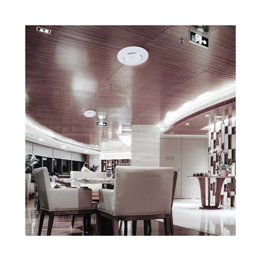 LED Dimbar Takbelysning med en Fjärrkontroll  LED/60W/230V diameter 50cm